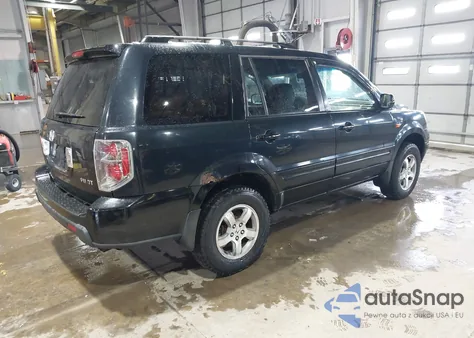 2006 Honda Pilot Ex-L из США, поврежденный, VIN 2HKYF18556H565203